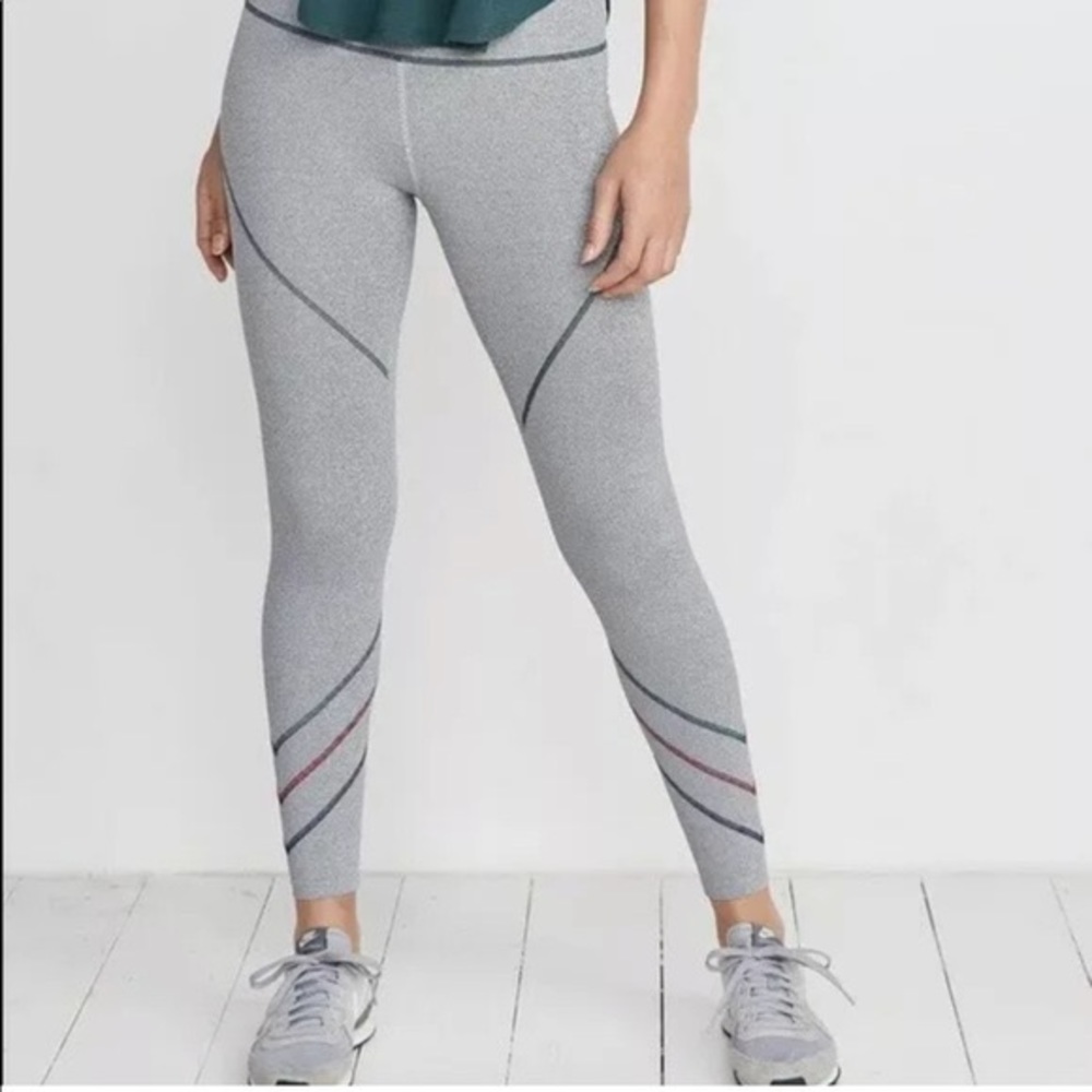 Marine Layer Weekend Sport Mia Leggings in Grey, size Medium
